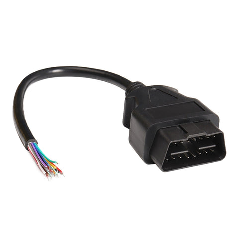 Cavité de propagation OBD 2 par ligne d'ouverture de cavité OBD maschio 16PIN pour scanner de diagnostic automobile, longueur de cavité: 30 cm, 30 cm