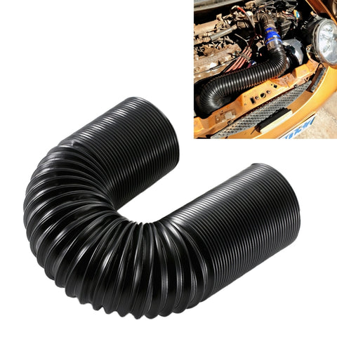Tuyau de système d'aspiration de tuyau télescopique d'aspiration de tuyau universel pour voiture de 76 mm / 3,0 pouces, 76 mm