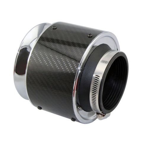 XH-UN013 Filtro dell'aria stile testa a fungo in fibra di carbonio ad alto flusso modifié universale per auto, XH-UN013