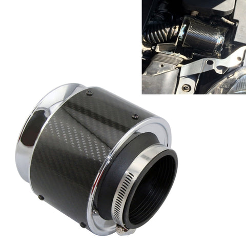 XH-UN013 Filtro dell'aria stile testa a fungo in fibra di carbonio ad alto flusso modifié universale per auto, XH-UN013