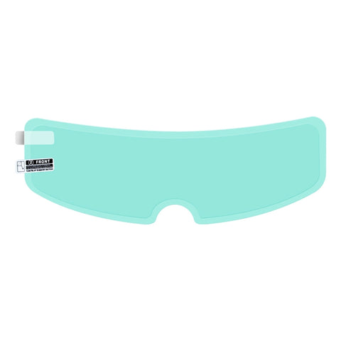 Pellicola per casco visiera per casco moto antiappannamento, 24.5x7.5cm