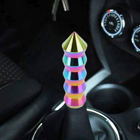 Pomello del cambio della testa del cambio a forma di cono lungo colorato per auto universale, Long Cone Shape