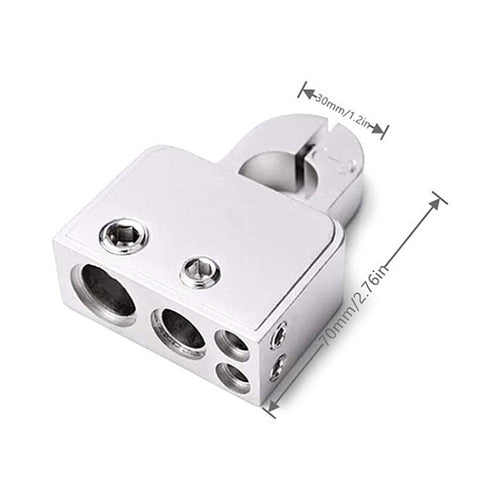 Connecteur borne négative batterie connecteur batterie modifié audio pour auto, Négatif