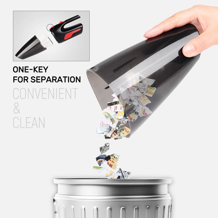 Potente aspirapolvere portatile cablato per auto da 120 W con luce a LED. Lunghezza cavo: 5 m, Wired with Light