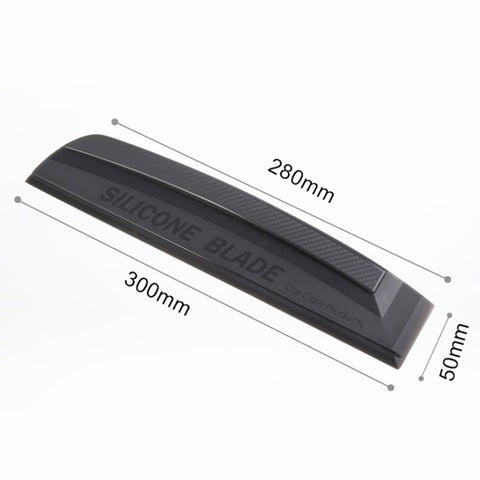 Raschietto per acqua a forma di I per pulizia auto in silicone, Raschietto per acqua a forma di I
