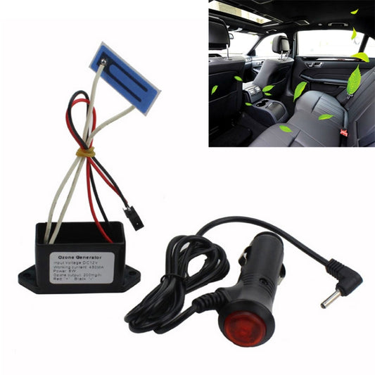 Generatore di Ozono per Auto 12V - Ozonizzatore con Piastra in