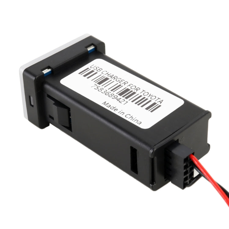 Car QC3.0 Fast Charge USB Interface Modification Charger for Toyota, Fuse to Take Power, Fuse (Red Light), Fuse (Ice Blue Light), Fuse (Blue Light)     ...