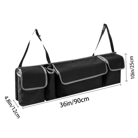 Borsa portaoggetti universale per bagagliaio per auto, scatola portaoggetti per schienale del sedile auto, Car Seat Back Storage Box