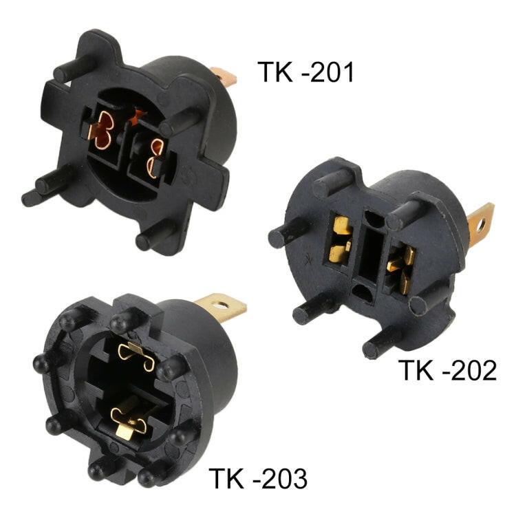 TK-201 1 paio di supporti per lampada posteriore H7 per Mazda, For Mazda TK-201