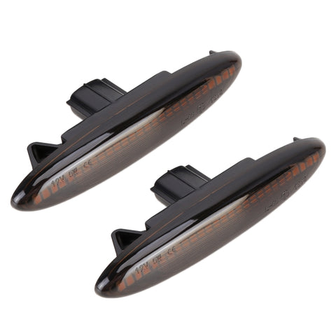 2 pezzi DC12V / 5W LED per auto lampeggiante dinamico luci laterali acqua corrente indicatore di direzione per Lexus, luce ambrata, For Lexus (Black), For Lexus