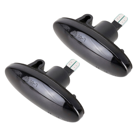 2 pezzi DC12V / 3W LED per auto lampeggiante dinamico luci laterali acqua corrente indicatore di direzione per Nissan, luce ambrata, For Nissan - Novalix Store