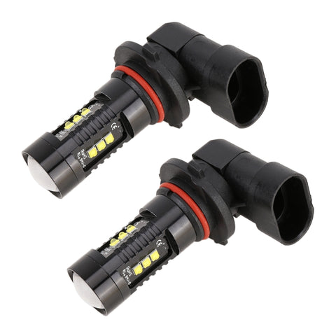 Fendinebbia per Auto 9005/9006 - 2 Pezzi, 12 LED SMD-2525, 6000K,