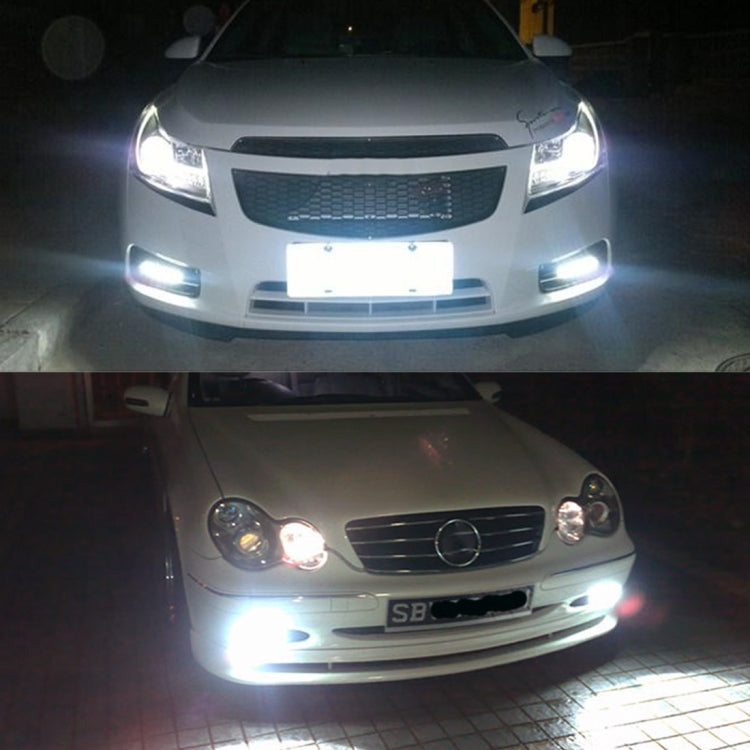 2 PCS H7 DC12V 4.3W 6000K 500LM Car Fog Lights with 12LEDs SMD-2525, H7