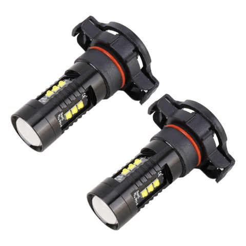 2 fendinebbia per auto H16 DC12V 4.3W 6000K 500LM con 12 LED SMD-2525, H16