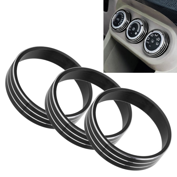 Car Metal Air Conditioner Knob Case for Mitsubishi ASX, For Mitsubishi ASX (Black), For Mitsubishi ASX (Gold), For Mitsubishi ASX (Blue)                ...
