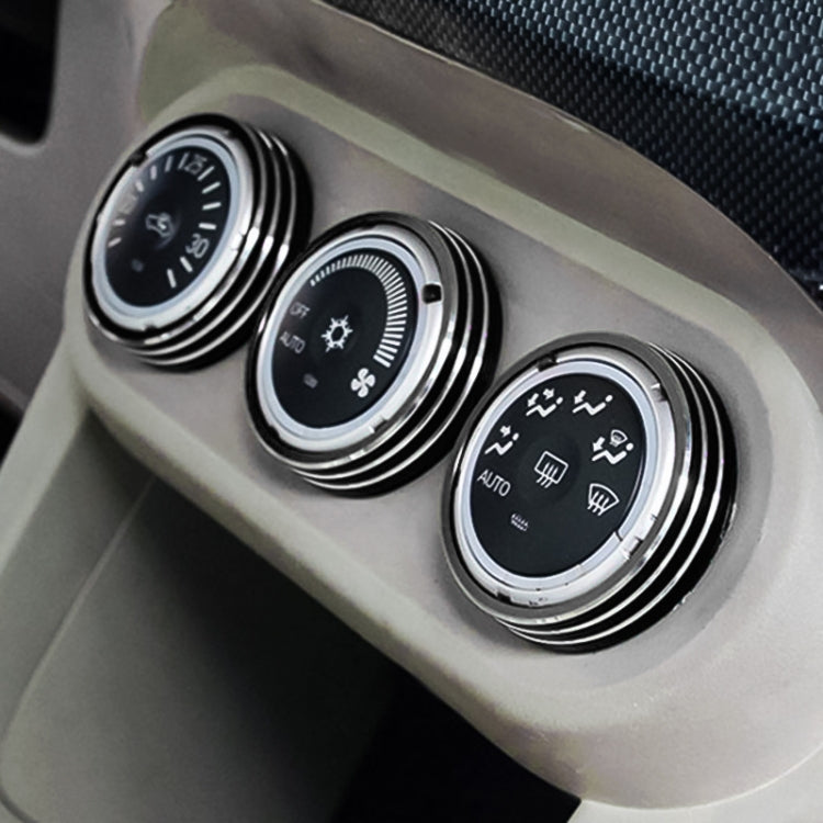 Car Metal Air Conditioner Knob Case for Mitsubishi ASX, For Mitsubishi ASX (Black), For Mitsubishi ASX (Gold), For Mitsubishi ASX (Blue)                ...