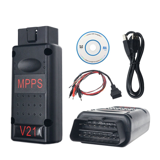 MPPS V21 Principale + Tricore + Multiboot EDC Flash/Eeprom Checksum Interfaccia diagnostica per auto OBD2, V21 Diagnostic Interface
