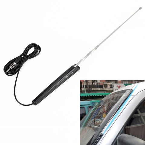 Antenne TV-FM FM télescopique pour auto. Lunghezza cavo: 1,9 m, antenne FM télescopique