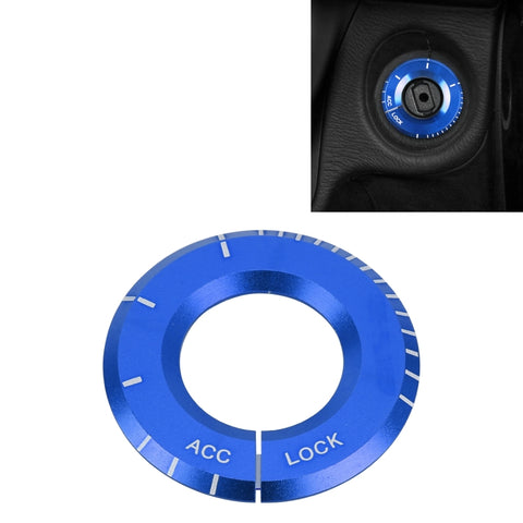 Par portachiavi di accensione in metallo Mercedes-Benz, diamètre: 4,8 cm, Pour Mercedes-Benz (Bleu), Pour Mercedes-Benz (Rouge), Pour Mercedes-Benz (Argent)