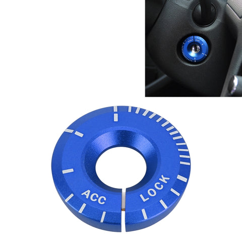 Par portachiavi di accensione in metallo Volkswagen, diamètre: 4,8 cm, Pour Volkswagen (Rouge), Pour Volkswagen (Argent), Pour Volkswagen (Bleu)
