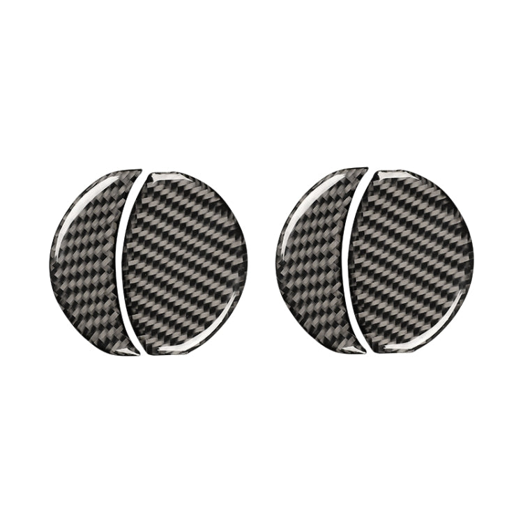 Car Carbon Fiber Central Control Air Outlet Decorative Sticker for Subaru BRZ / Toyota 86 2013-2020, Left and Right Drive Universal                     ...