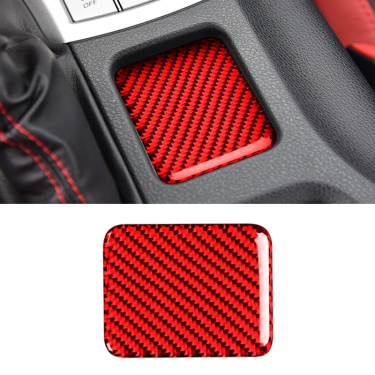 Car Carbon Fiber Seat Heating Panel Decorative Sticker for Subaru BRZ / Toyota 86 2013-2019, Left and Right Drive Universal without Hole                ...