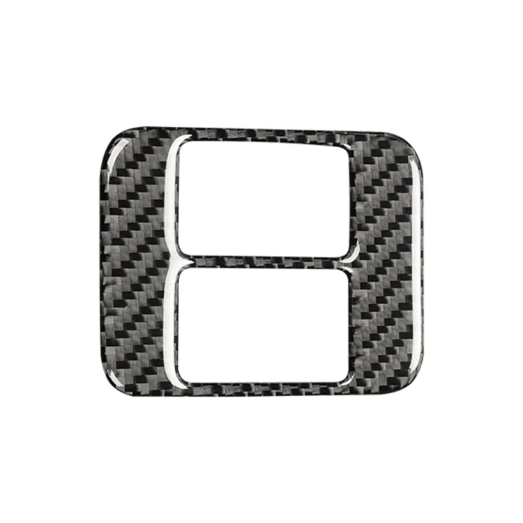 Car Carbon Fiber Seat Heating Panel Decorative Sticker for Subaru BRZ / Toyota 86 2013-2019, Left and Right Drive Universal with Hole                   ...