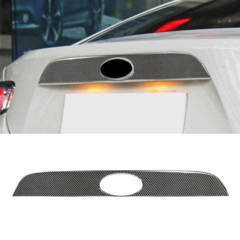 Striscia decorativa avec logo posteriore en fibre de carbone pour Subaru BRZ / Toyota 86 2013-2020, guida a destra ea sinistra universale, Logo arrière