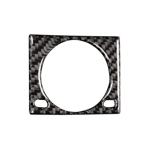 Adesivo decorativo per scatola orologio in fibra di carbonio per auto per Lexus IS250 2013-, guida a sinistra, Clock Box