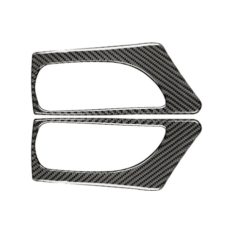 Adhésif décoratif pour la main de la porte antérieure en fibre de carbone pour voiture pour Lexus IS250 2013-, guide au style sinistre B, poignée de porte avant style B