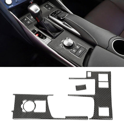 Adesivo in fibra di carbonio per pannello cambio Lexus IS250 2013+,