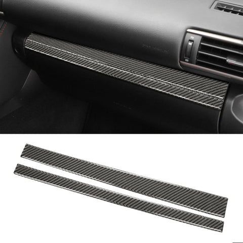 Striscia decorativa per scatola portaoggetti per auto en fibre de carbone pour Lexus IS250 2013-, guide a sinistra, Boîte de rangement