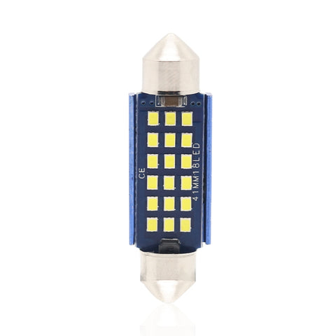 Lampada da Lettura per Auto 41mm DC12-24V 1W 6000K 60LM 18LED SMD -