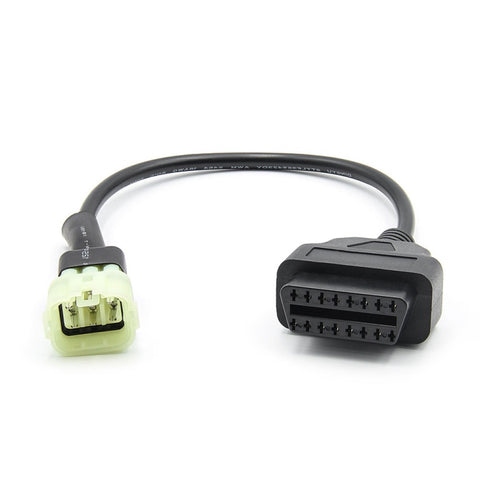 Connecteur femelle OBD 16 broches à 6 broches par moto pour KTM, 16 broches à 6 broches, 16 broches femelle à 6 broches.