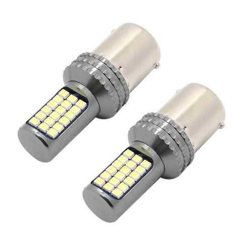 2 PCS 1156 / BA15S DC12V / 5W Luci di direzione per auto / Luci di retromarcia / Luci di stop con lampade SMD-2025 da 36 LED