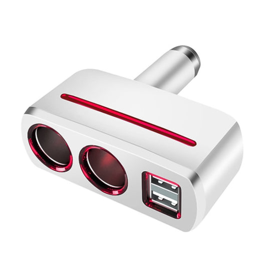 SHUNWEI SD-1918 Caricatore USB doppio per auto 2 in 1 da 80 W 3,1 A, SD-1918 (Black), SD-1918