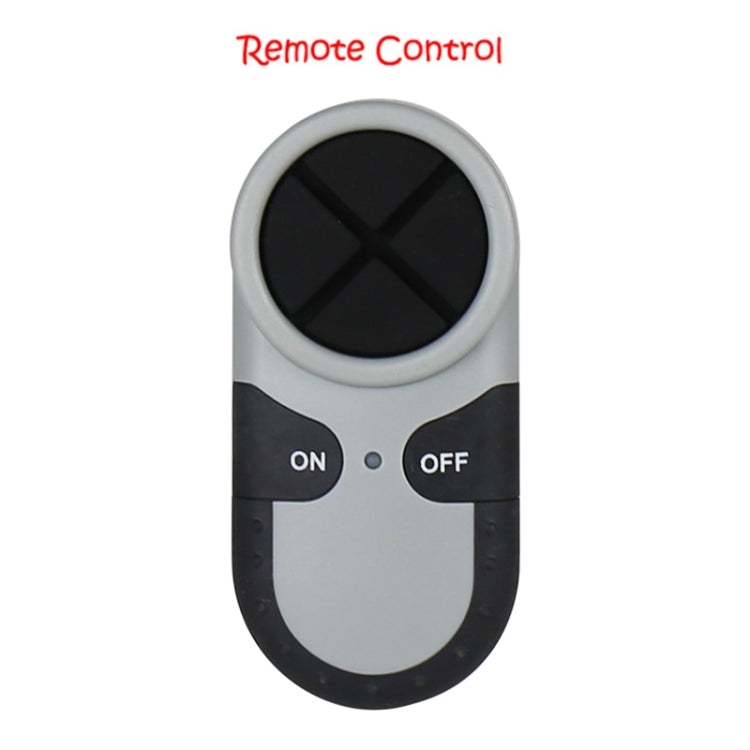 60W DC 12-24V 400LM Car 200m Wireless Remote Control 360 Degree Adjustable LED Search High Bay Lights / Spotlights, 60W DC 12-24V