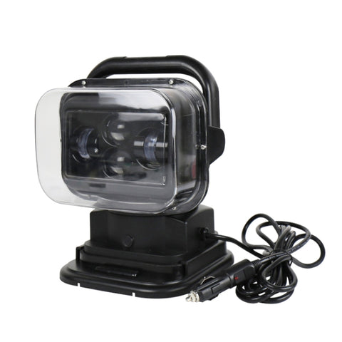 60W DC 12-24V 400LM Auto 200m Telecomando senza fili 360 gradi LED regolabile Ricerca luci / faretti ad alta baia, 60W DC 12-24V - Novalix Store