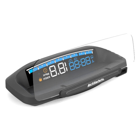 H402 Auto 4 pollici Modalità OBD HUD Head-up Display Supporto Allarme guasto motore / Allarme temperatura acqua Allarme tensione, H402