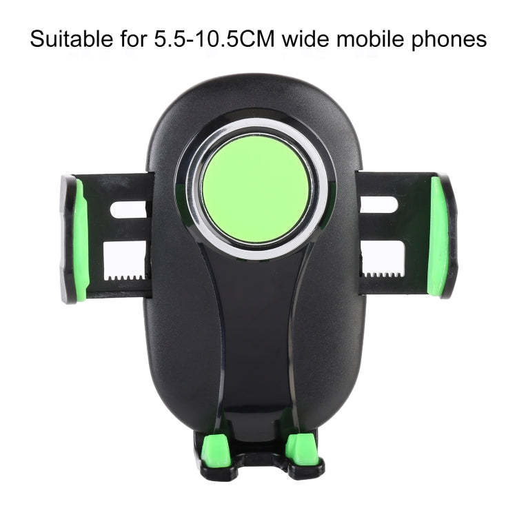 ZP-X0466 Supporto per cellulare con ventosa rotonda telescopica girevole a 360 gradi per auto, ZP-X0466 (Green), ZP-X0466 (Grey)