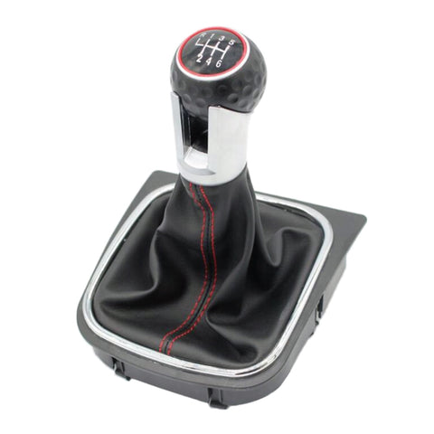 Pommeau de changement avec levier de changement pour pallamano pour voiture pour Volkswagen Golf 6, position du changement : 6 stalles, 6 stalles