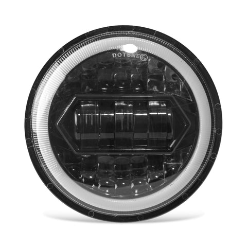 Accessori per la modifica dei fari LED da 5,75 pollici in cristallo per motociclette, Crystal