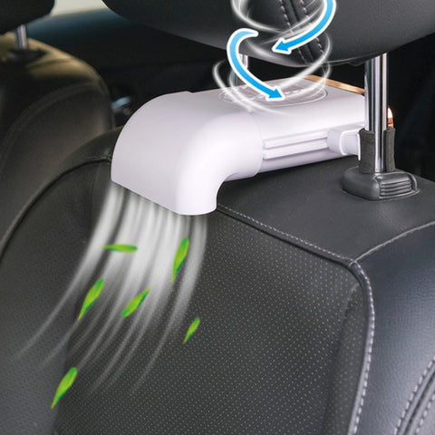 Artefatto di raffreddamento della ventola per auto da 5 W per il cuscino del sedile radiante dell'auto, 1 PC(Black), 1 PC (White)