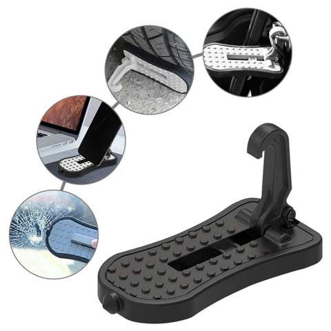 Cuscinetti multifunzionali per pedali davanzale della portiera dell'auto con martello di sicurezza, Pedals Pads with Safety Hammer (Black), Pedals Pads with Safety Hammer (Green), Pedals Pads with Safety Hammer (Red)