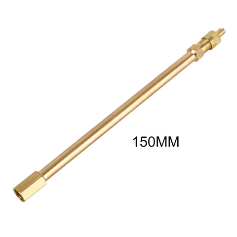 Tuyau à prolongateur gonflable pour valve pneumatique pour voiture à 5 personnes, longueur : 150 mm, 150 mm, cuivre pur