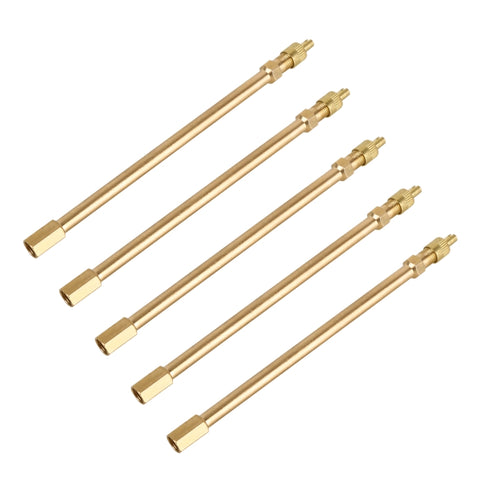 Tuyau à prolongateur gonflable pour valve pneumatique pour voiture à 5 personnes, longueur : 150 mm, 150 mm, cuivre pur