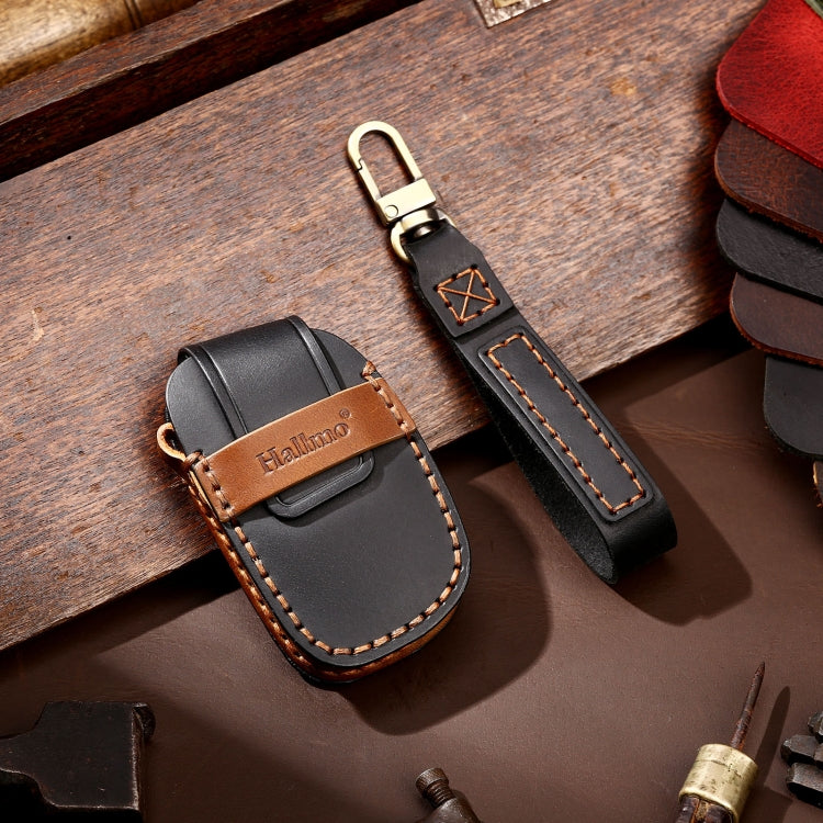 Premium Cowhide Leather Key Cover for Hyundai IX35