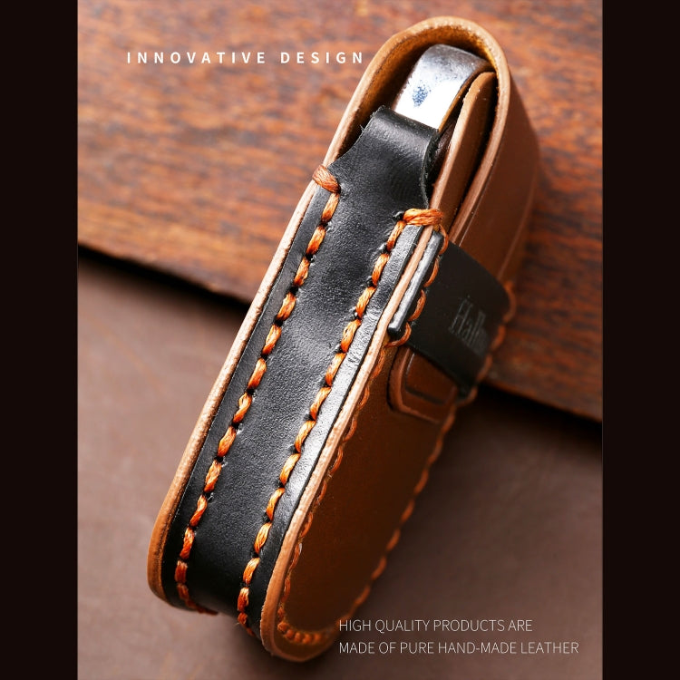 Premium Cowhide Leather Key Cover for Hyundai IX35