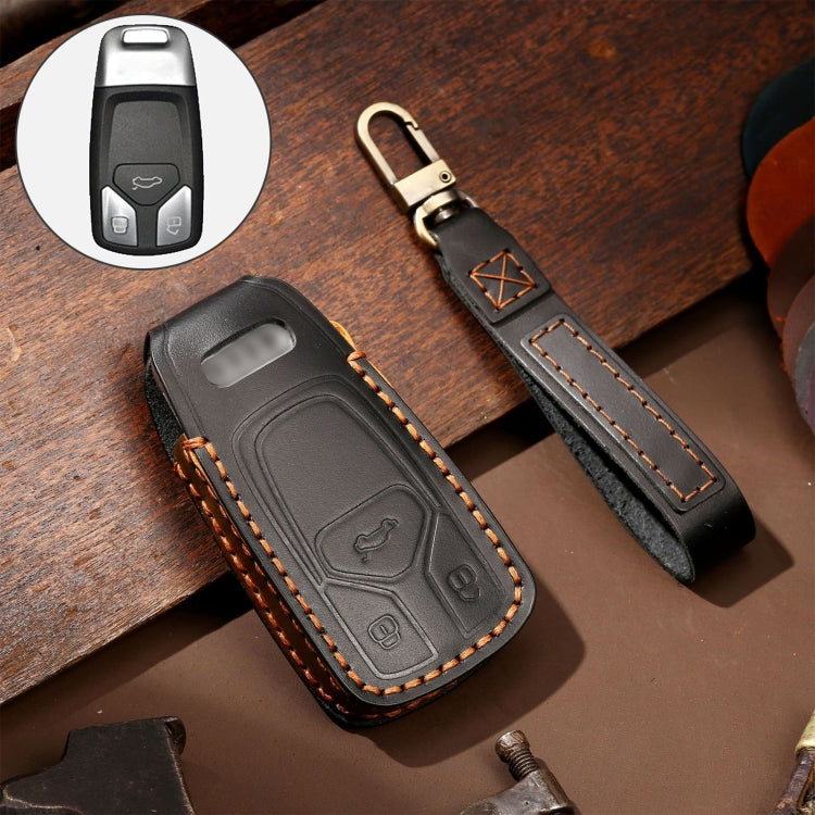 Audi Leather Key Case - Protective Cover for A6L, A8L, A4,