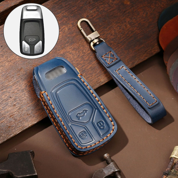 Audi Leather Key Case - Protective Cover for A6L, A8L, A4,